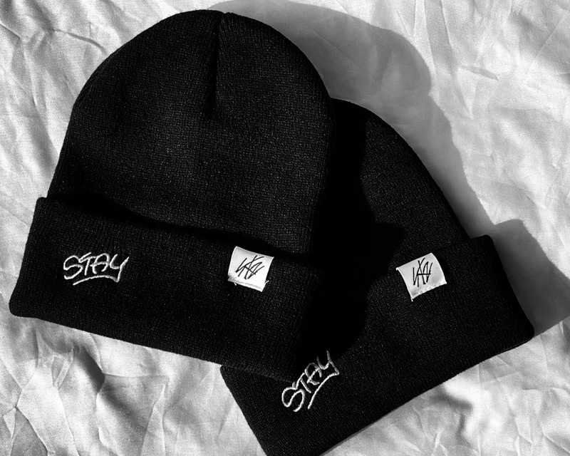 Straykids放浪児童同型ニット帽アルファベット刺繍布帽子男女百合2023新製品|undefined