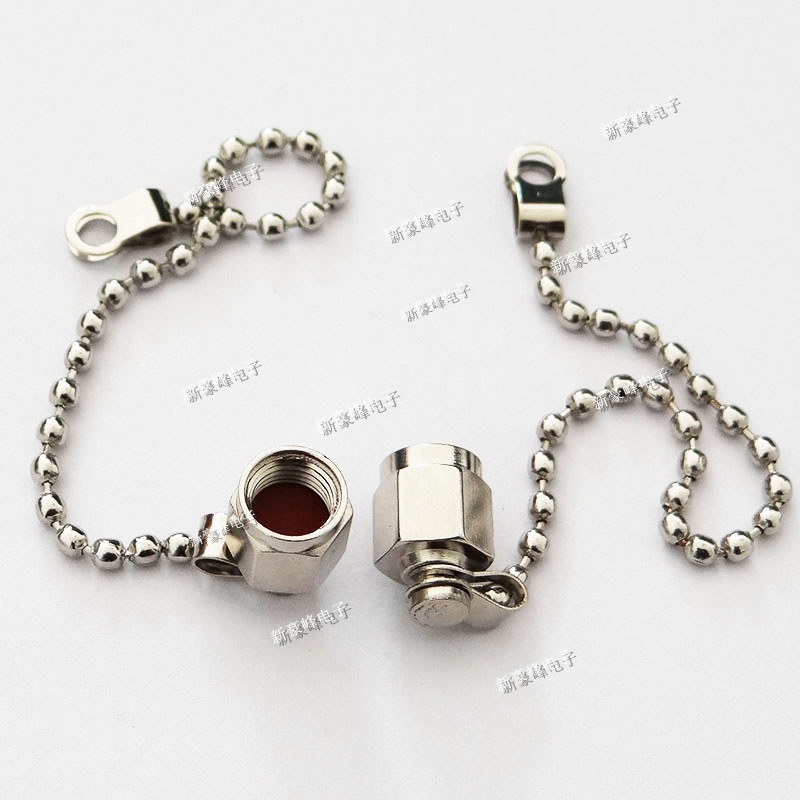 全铜SMA防尘帽堵头终端假负载对讲机GPRS示波器WiFi监控射频RF