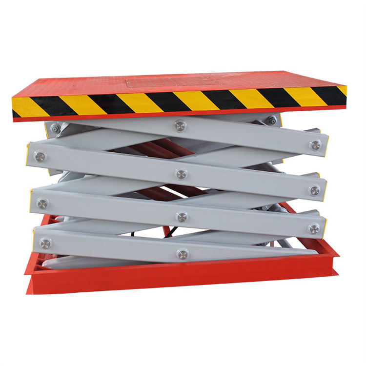 固定剪叉式升降平台电动液压举升平台剪叉式 固定式升降台