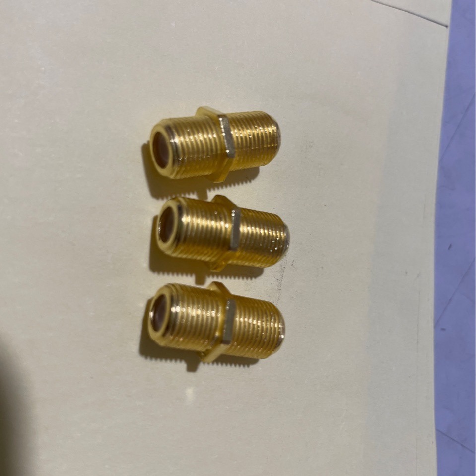 F母转F母 仿金转接头 F81 连接器