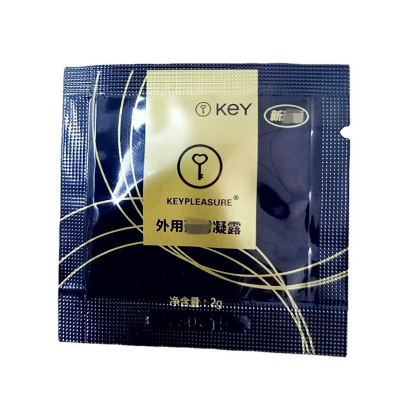 Key Trial Pack for Men's Energy Gel Trial Pack Adult Sex Toys Single Piece Wet Wipes