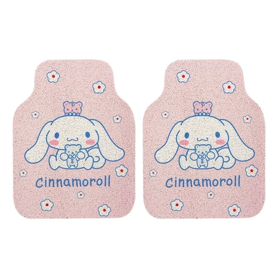 Universal Foot Pad — floor mat car universal women - bear-yugui-silk-circle-foot-pad-front-2-powder