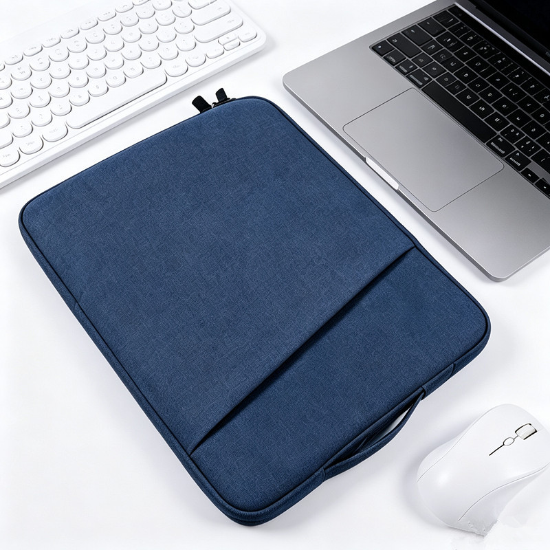 Funda de tela Oxford para portátil, adecuada para Apple Mac13 Huawei, bolso de terciopelo para ordenador de 14 pulgadas, bolsa con forro para tableta