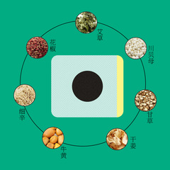 Nanjing Tongren Tang Green Gold Home Three-Fire Moxibustion Patches, Three-Nine Moxibustion Patches, Moxibustion Patches, Three-Fire Season Acupoint Patches Wholesale