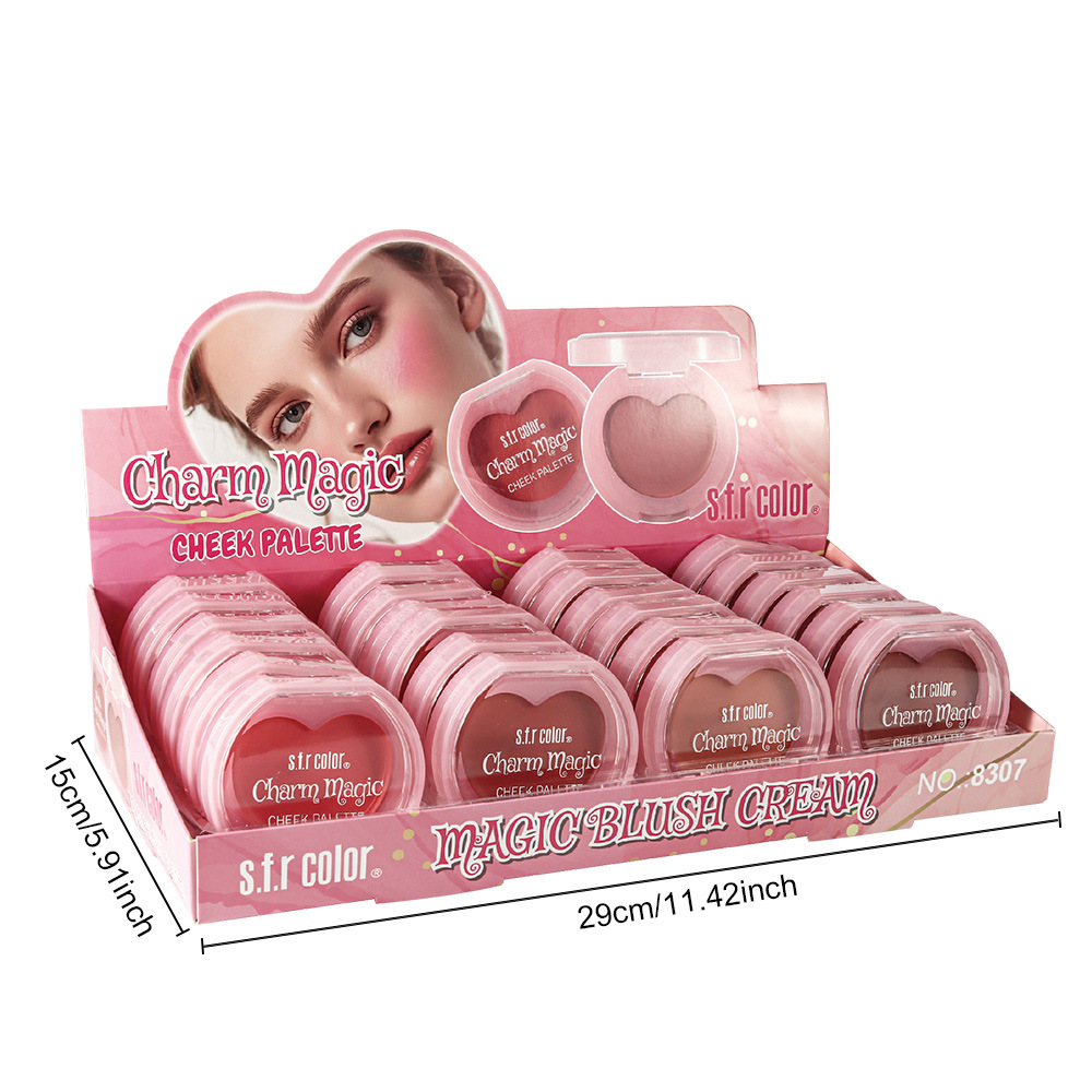 s.f.r color transfronterizo exclusivo maquillaje de color, vitalidad universal, color natural, cariñoso, cariño, blush, rousseau