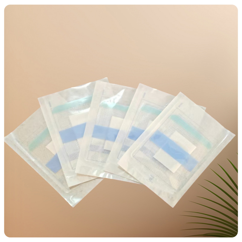 Manufacturer Wholesale Infant Silicone Gel 6*7 Navel Patch Plus Absorbent Cotton Plaster Dressing Self-Adhesive Medicinal Wine Liquid