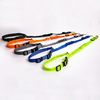 Pet car safety traction rope dog traction with high elastic force can retractable, reflects the dog rope pet supplies