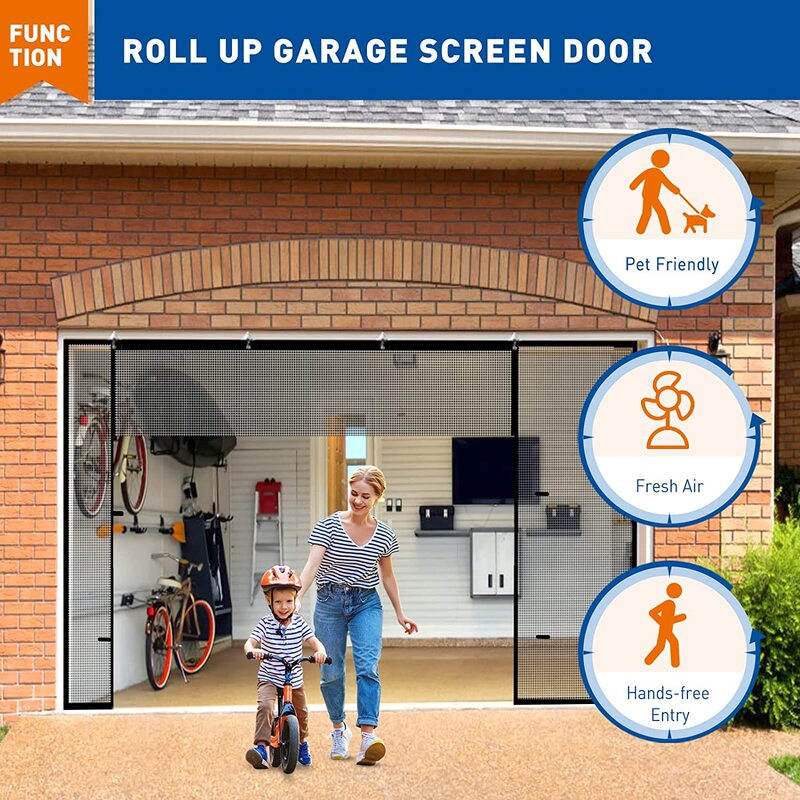 Source Factory Magnetic Mosquito Screen Window Curtain Magnetic Garage Mosquito-proof Full Sewing Velcro Door Curtain Punch-free Cross-Border Source Factory Magnetic Mosquito Screen Window Curtain Magnetic Garage Mosquito-proof Full Sewing Velcro Door Curtain Punch-free Cross-Border
