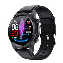 新品智能手表E400ECG+PPG無創血糖體溫血壓血氧睡眠計步時尚禮品