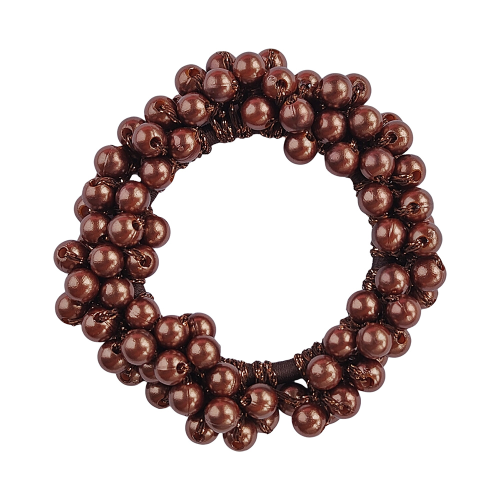 22g Weight Hair Tie Hair Accessories Type 1 Piece Quantity Holiday, Daily Occasion Artificial Pearl Material Geometric Pattern Women's Gender Elegant Style Women's Elegant Lady Geometric Artificial Pearl Hair Tie 16