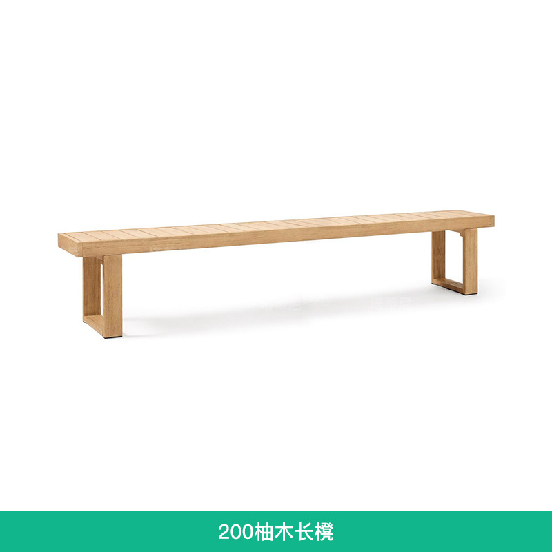 Mesas y sillas para patio exterior, muebles de madera anticorrosivos para jardín y balcón, conjunto de banco anticorrosivo para terraza y villa.