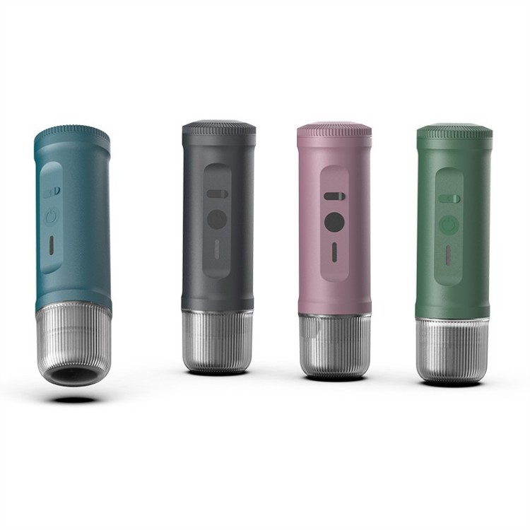 Portable Travel Mini 2-in-1 Car Coffee Machine USB Charging Wireless Outdoor Espresso Capsule Coffee Machine