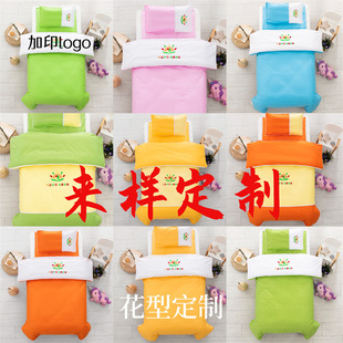 Wholesale Kindergarten Cotton Quilt Three-piece Set Six-piece Set Children Quilt Cover Quilt Core Mat Pillow Core Pillow Cover