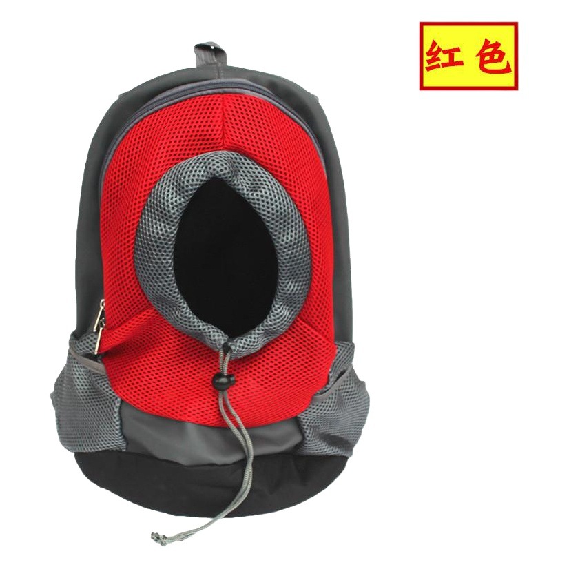 Nueva mascota mochila para mascotas mochila gato y perro pecho mochila conveniente bolsa de viaje ventas directas de la fábrica