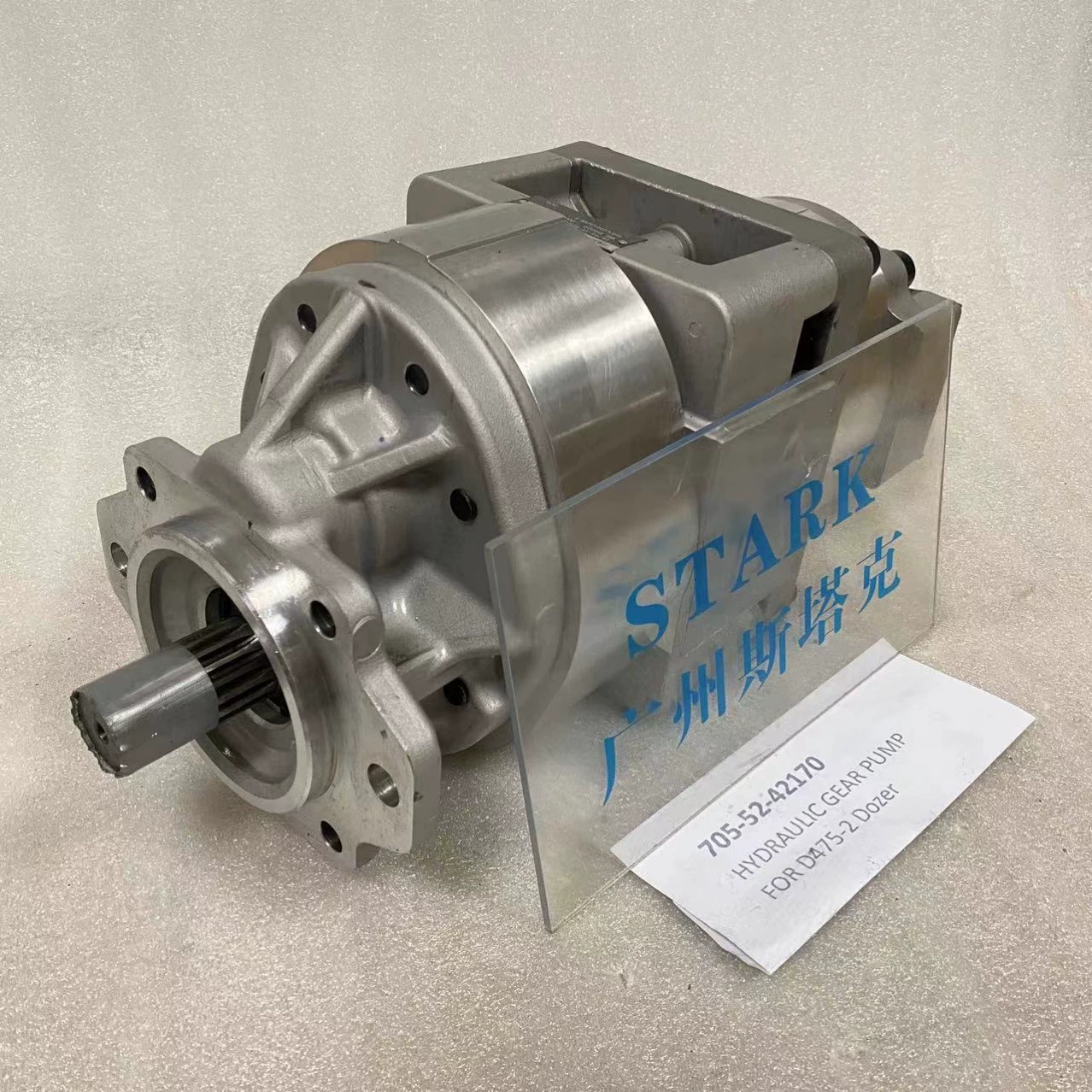 705-56-24080 для PC60-3C шестеренных насосов Komatsu-Шестеренные насосы высокого давления