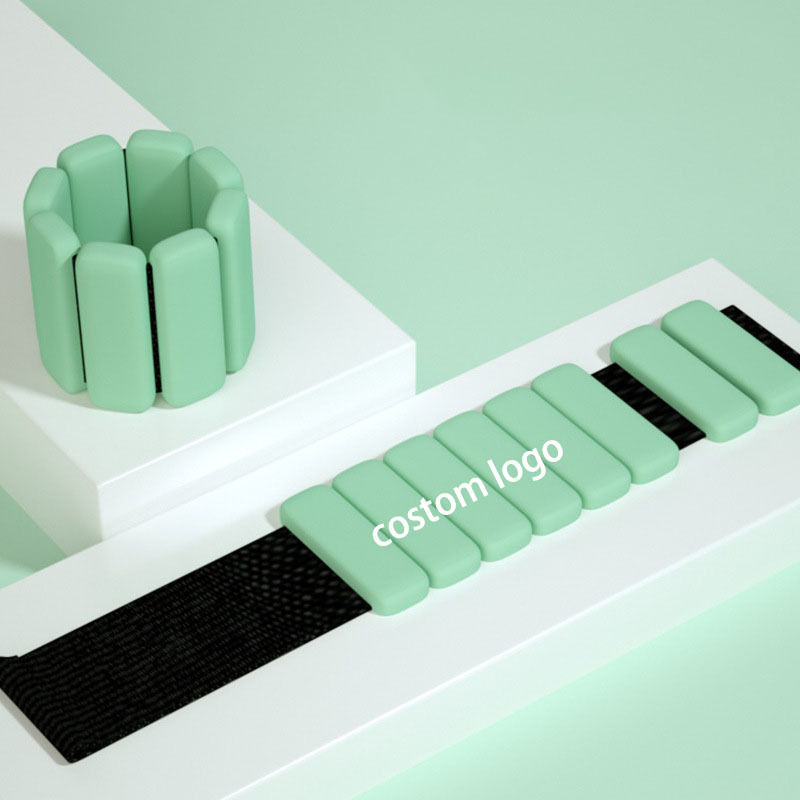 Tobillo y muñeca pulsera pierna y brazo peso ajustable deportes pulsera 2 lbs 4 lbs