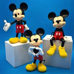 手作りのブラインドボックスのミッキーの大きいサイズのかわいいミッキーマウスのブルトの公仔の立ち姿の座っている姿のアニメの置物の模型