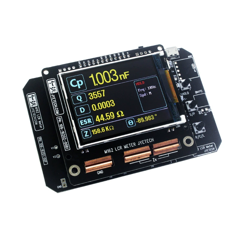 M162 Высокоточный тестер LCR менее 1 евро сопротивление 15pF конденсатор 10 микро Heng индуктивность Быстрое измерение ЖК-дисплей