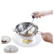 Stainless Steel Food Blender Jam Blender Baby Supplementary Food Grinder Changeable Pieces Mud Press Fruit and Vegetable Grinder