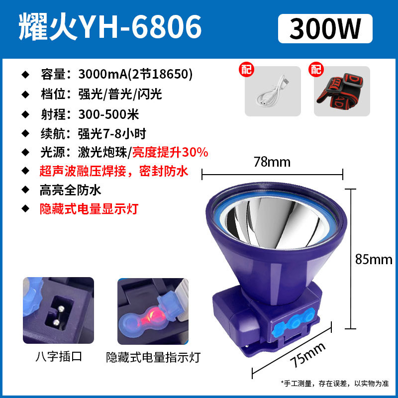 New 6806/300w/laser cannon/sealed waterproof