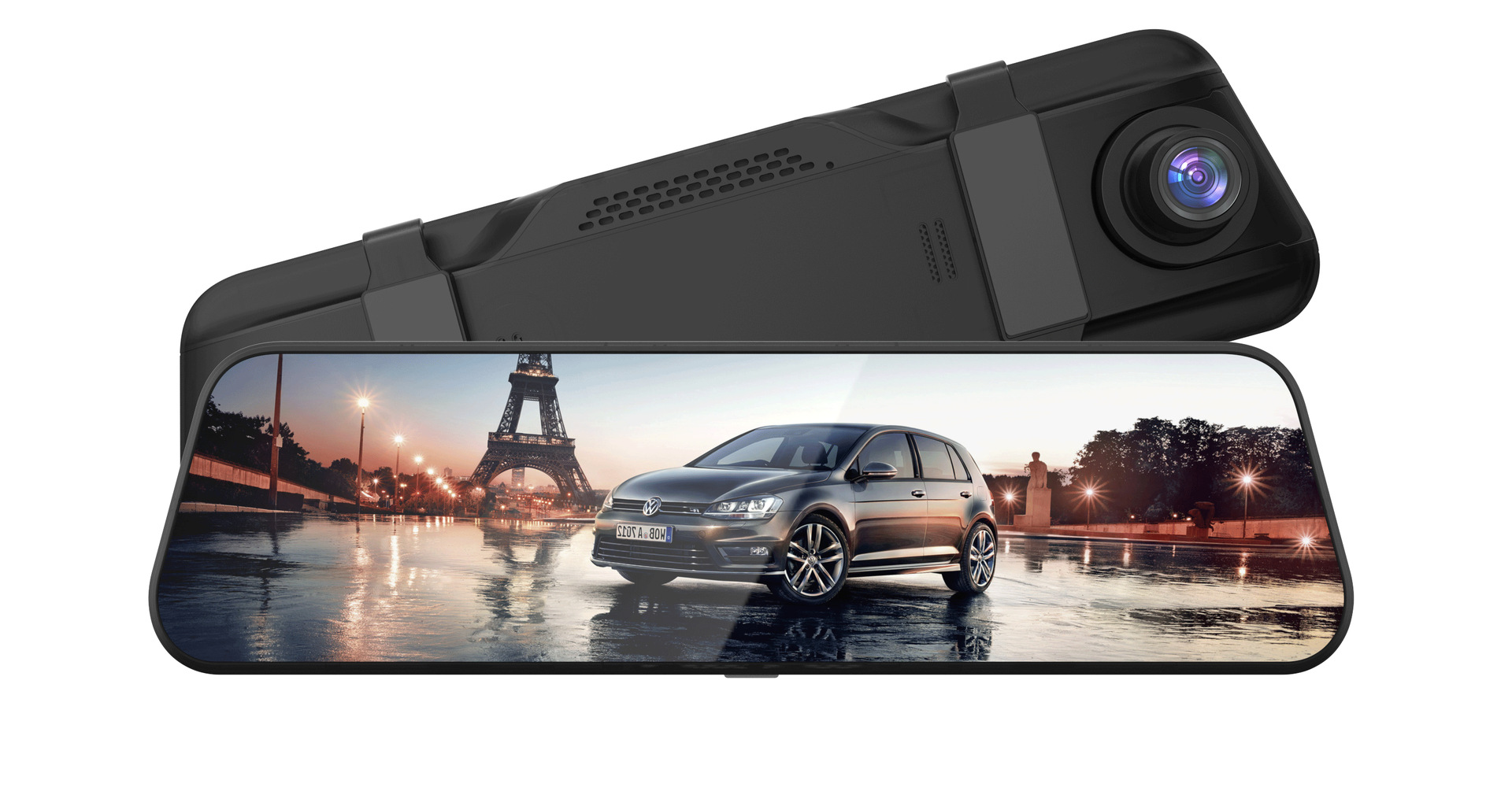 4KストリーミングバックミラーCarPlay Androidオートデュアル録画反転画像スマートナビゲーションドライブレコーダー