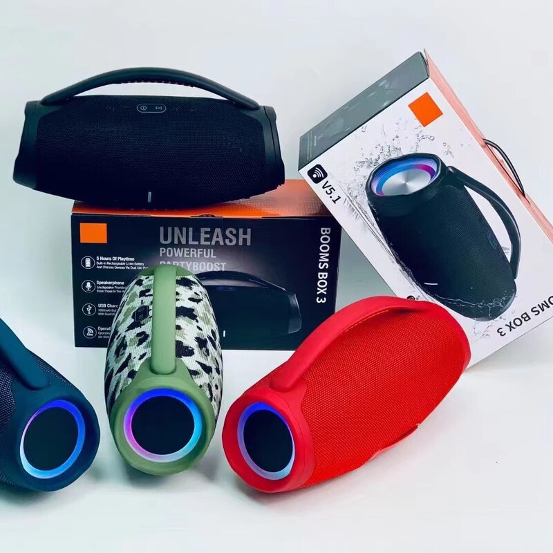 外国貿易三世代の戦神無線bluetoothスピーカーのサブウーファRGBランプの屋外携帯カードの便利な音響|undefined
