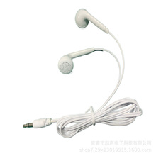 白色耳机有线耳机MP3耳机 量大从优 欢迎订购