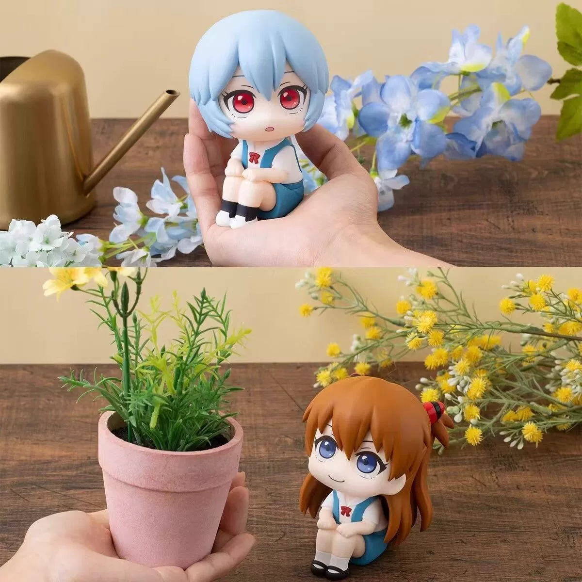Новая эпоха Evangelion Q версия Ayaha Ri Asuka, внешний вид коллекция фигура анимация настольный украшение подарок