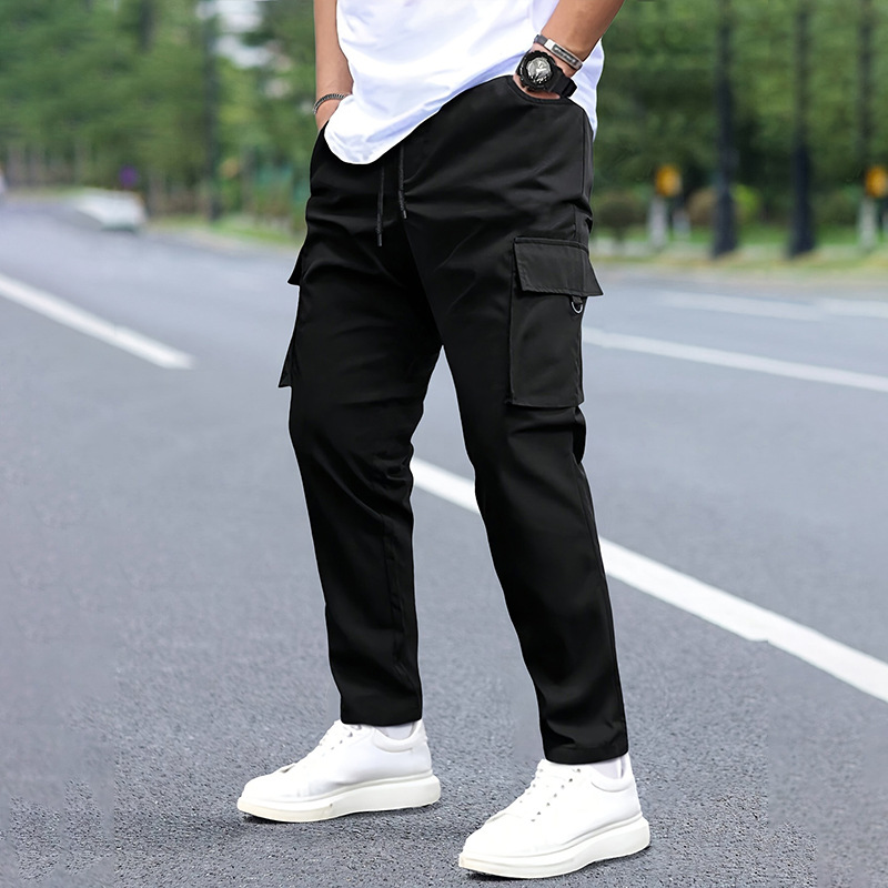 Cross-Border 2025 New Sports Pants Men's Cargo Pants Foreign Trade Amazon Xiyin New Men's Casual Pants