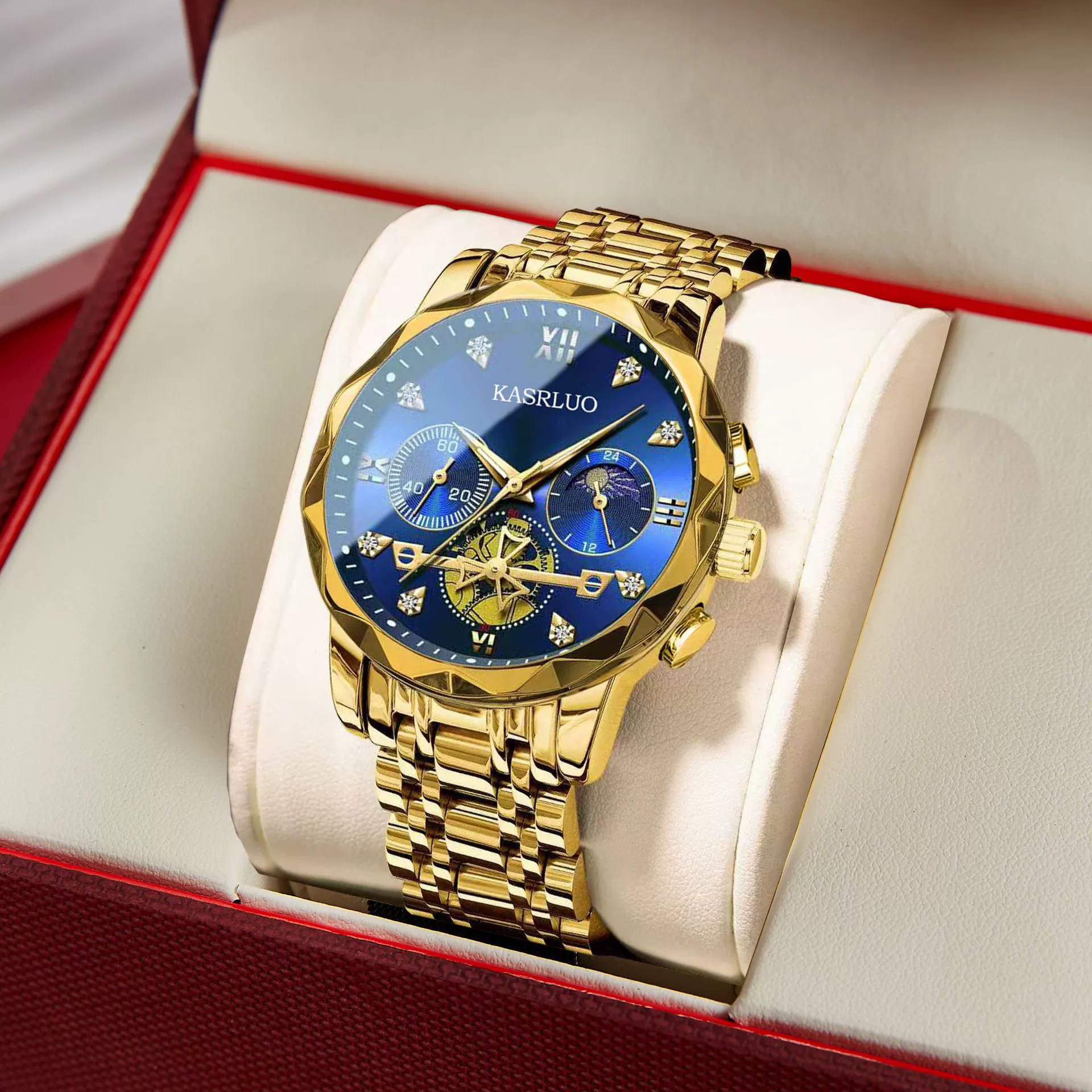 Metal universal quartz trend men's watch for leisure