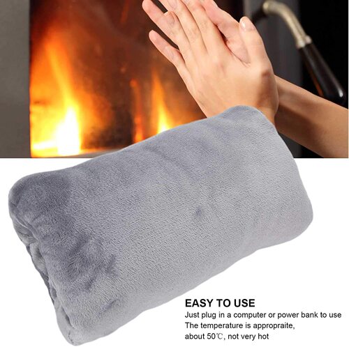 Amazon hand warmer USB electric heating warm baby, hand cover, hand sleeve, flannel pillowcase