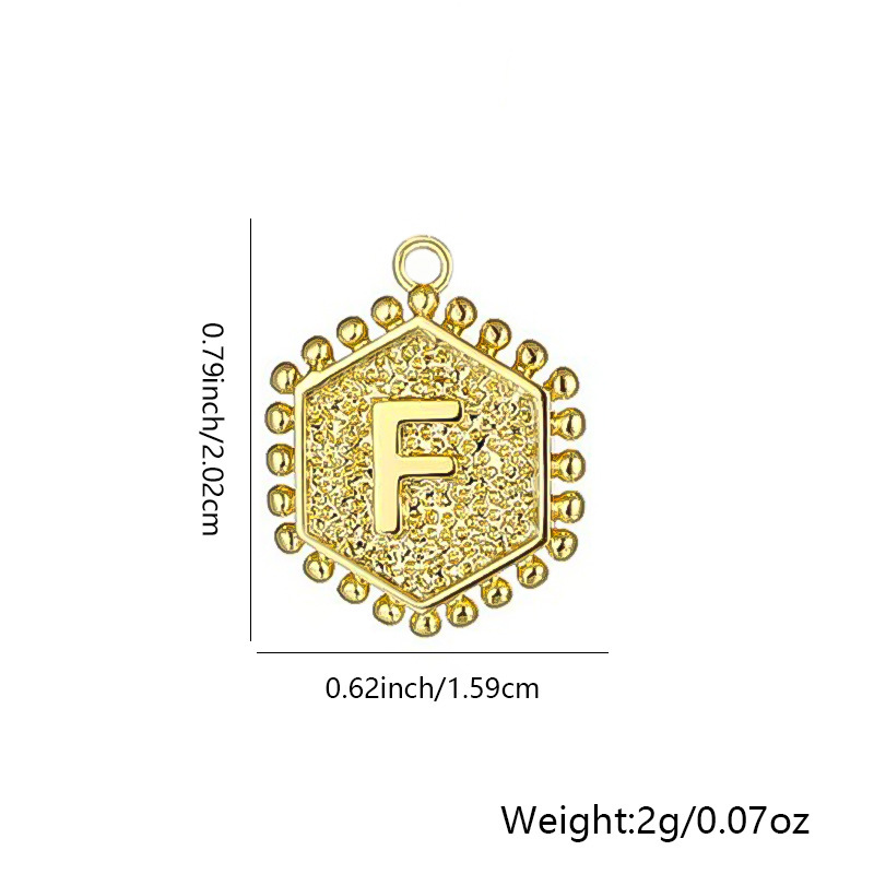 銅メッキリアルゴールド 26 英字ペンダントダイヤモンドネックレスイヤリングジッパーペンダント diy ジュエリーレターアクセサリー|undefined