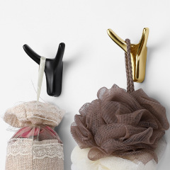 創意牛角衣櫃掛鈎北歐壁掛牆壁衣帽鈎衣服鞋櫃玄關掛衣鈎單個打孔