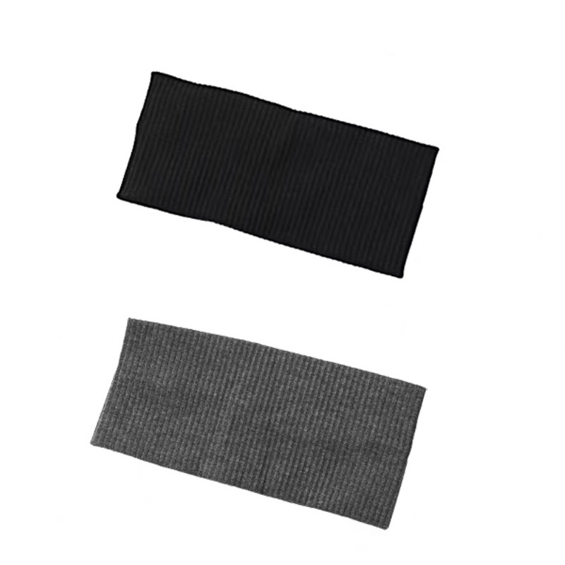 Bandas de punto de borde ancho de cristal para hombres y mujeres a menudo usan 2025 nuevo pañuelo deportivo sudor absorbible bandeja de cabello otoño invierno tocado al por mayor