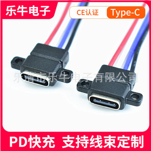 ��ɫ Type-Cĸ�� 1.5���� ���L10cm �̿� CE�J�C LN-004 26AWG