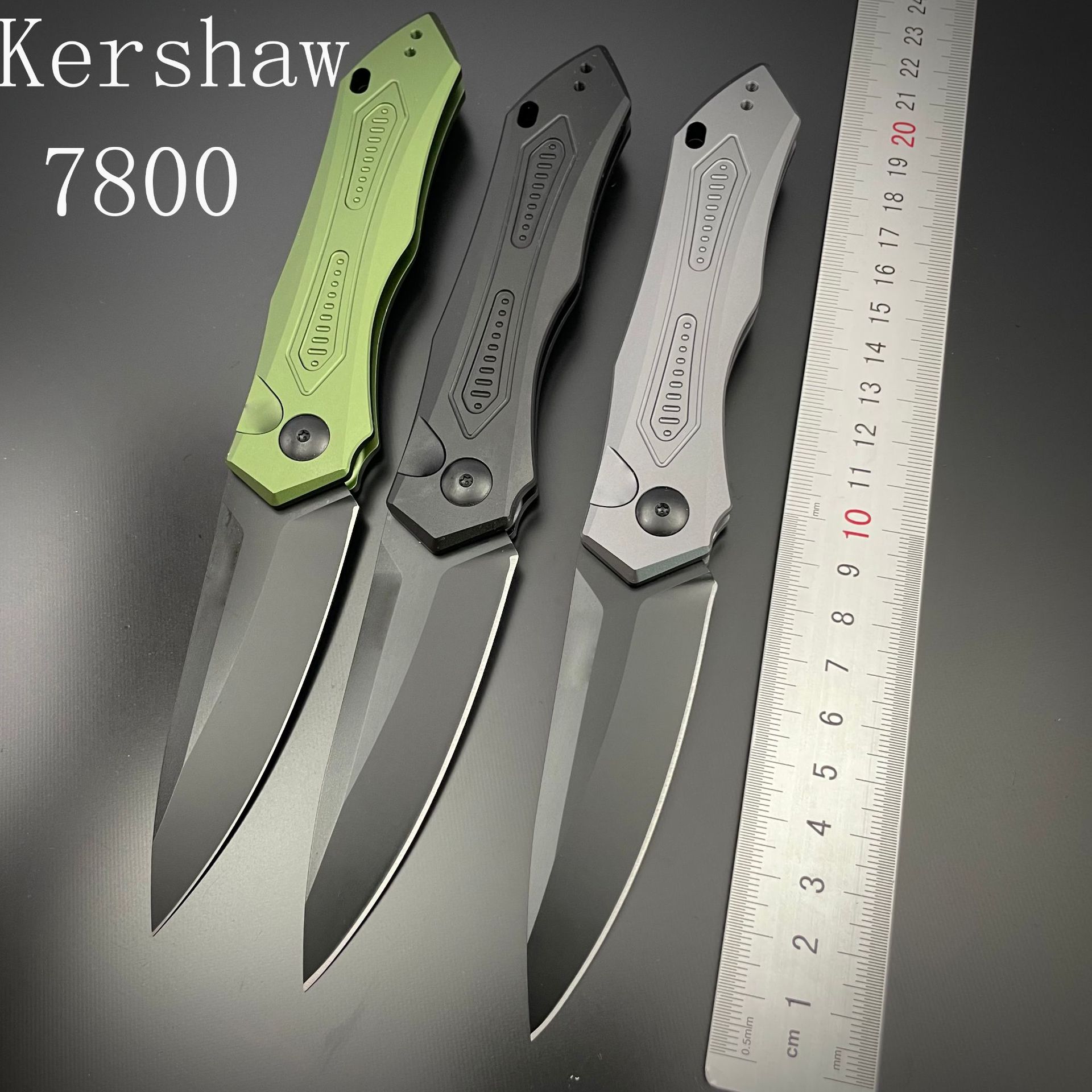 Kershaw卡秀7800铝合金折叠刀克肖户外随身多功能刀EDC小刀装备