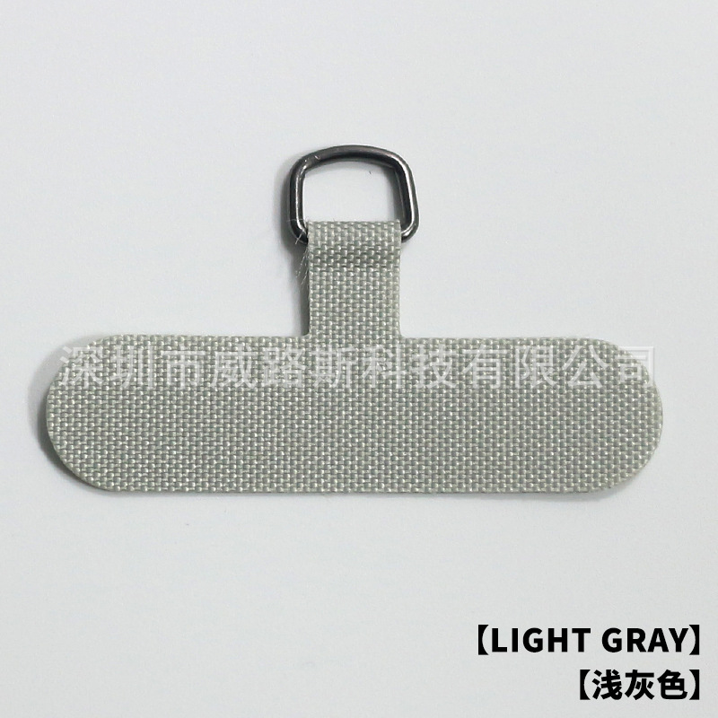 Nuevo teléfono móvil cordón tarjeta cuello colgante tela curada anti-pérdida clip de mensajero de nailon tela Oxford poliéster junta cadena