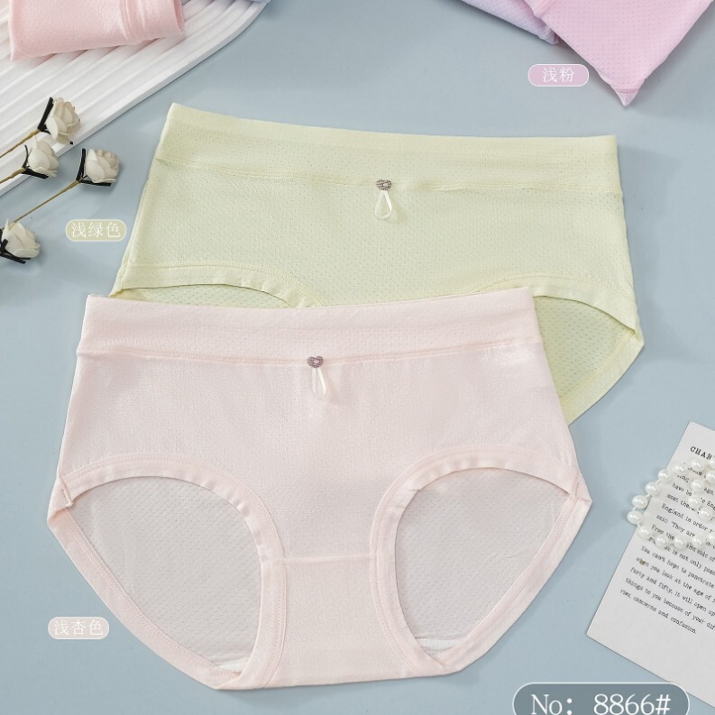 New Niman Panties Women's Summer Breathable Hole Upper Body Comfortable Breathable Sweet Girly Briefs