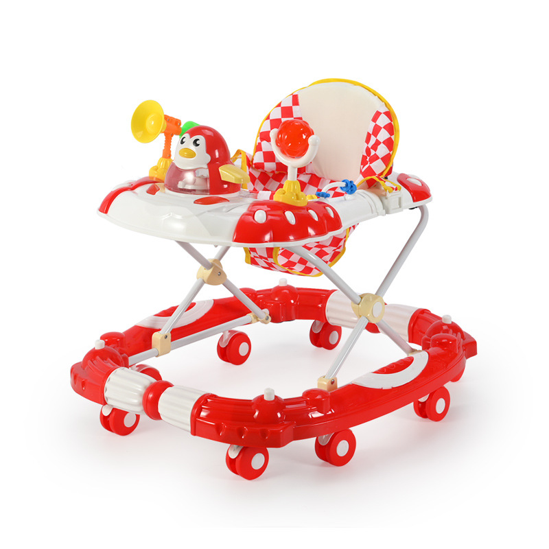 Baby Walker anti-o-pierna multi-funcional anti-caída anti-vuelco ayuda carro variable mecedora caballo al por mayor