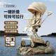 New Baby Sliding Artifact Foldable Sitting Lying Baby Children Sliding Baby Two-way High Landscape Lightweight Trolley