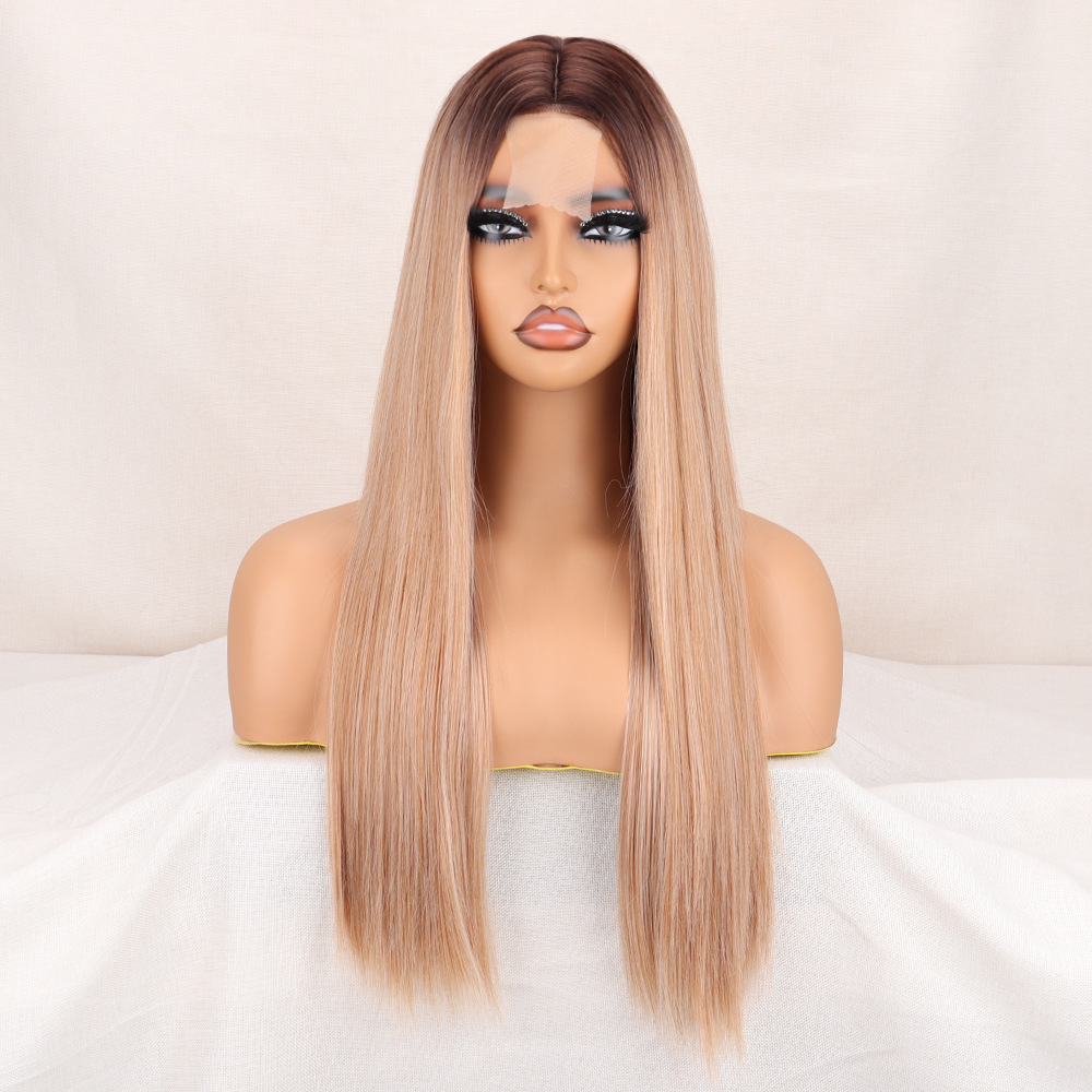 Cross-border wig European and American l...