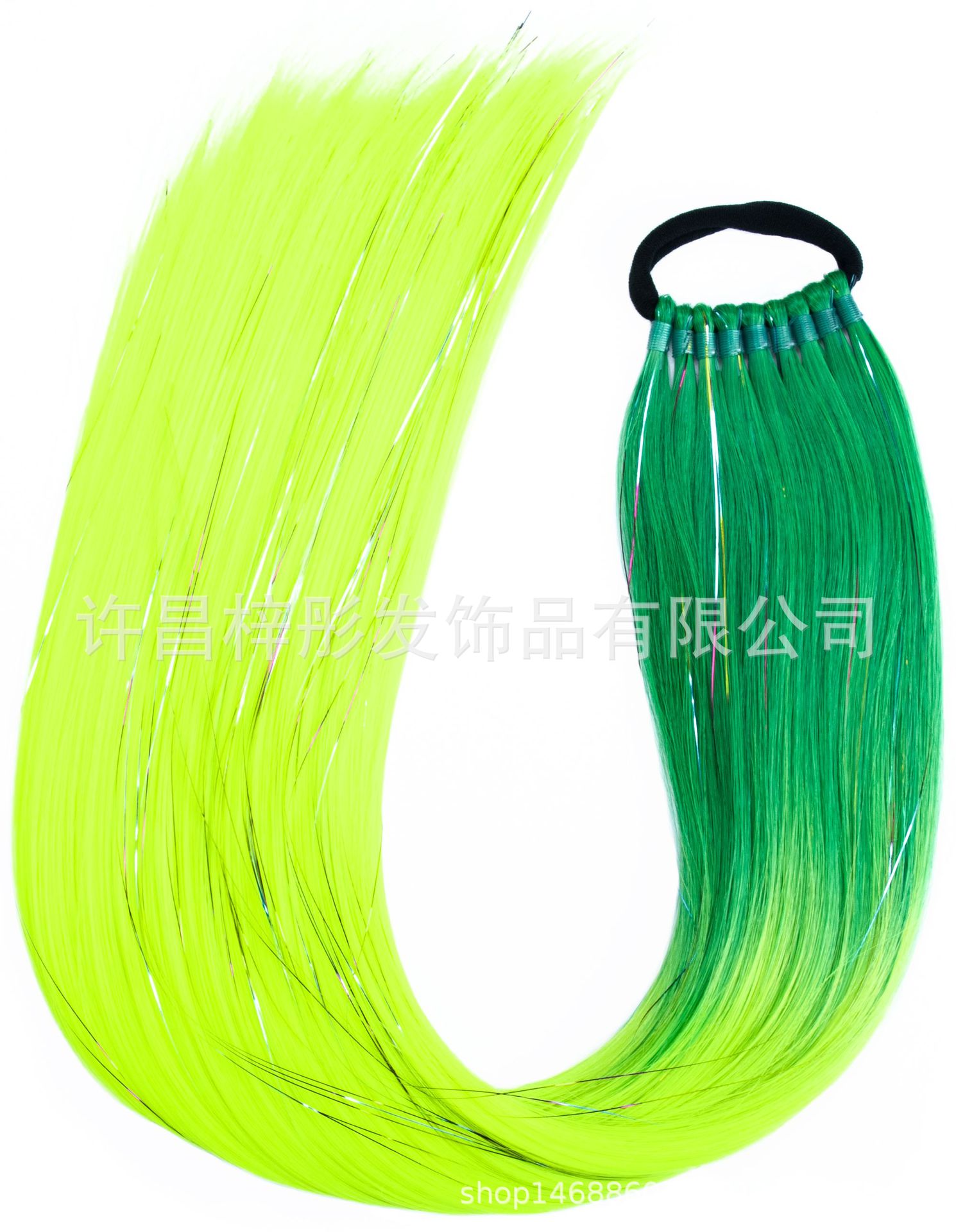 Moda EZ trenza color láser largo caballo cabello peluca color trenza sucia tendencia 9 caballo de oro y plata