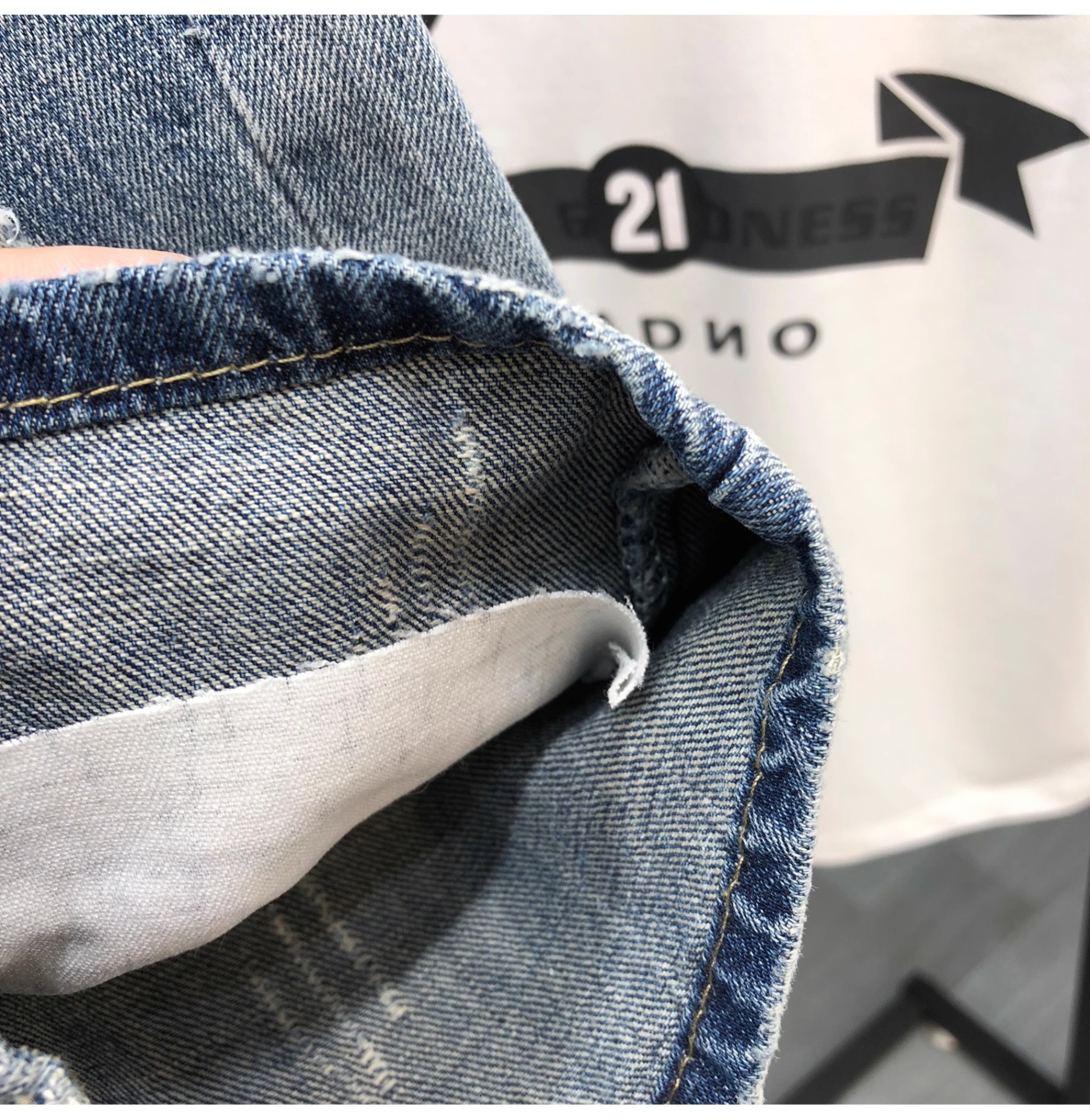 Men's Ripped Denim Shorts Summer Wear Resistant Light Colored Elastic Comfortable Casual Handsome Washed Retro Shorts_mkmklike.com