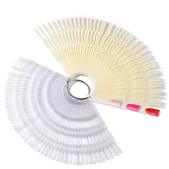 Cross-border Nail Art Tool Display Board: 150-Color Bamboo-Effect Color Palette & 3-in-1 Nail Polish Swatch Board