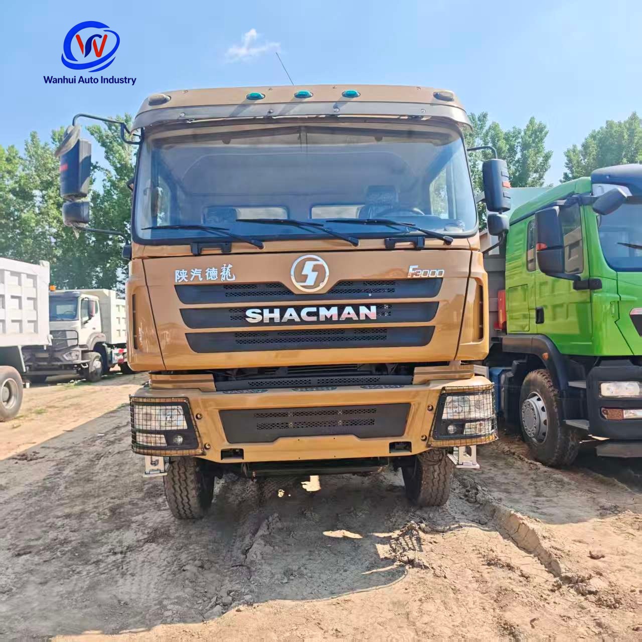 Shaanxi Automobile Delong F3000 Rear Eight-Wheel Dump Truck 6×4 Drive Weichai 380 Horsepower Engineering Dump Truck Africa