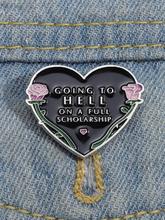 K2334 代发速卖通亚马逊跨境新款胸针夏季字母与玫瑰图案胸针