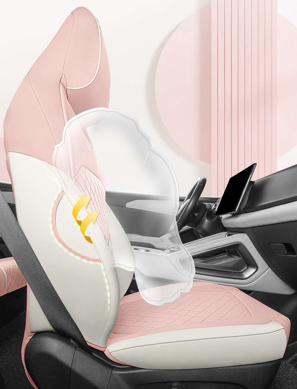 Seat Cover for 2025 BYD Yuan UP Full Surround Leather