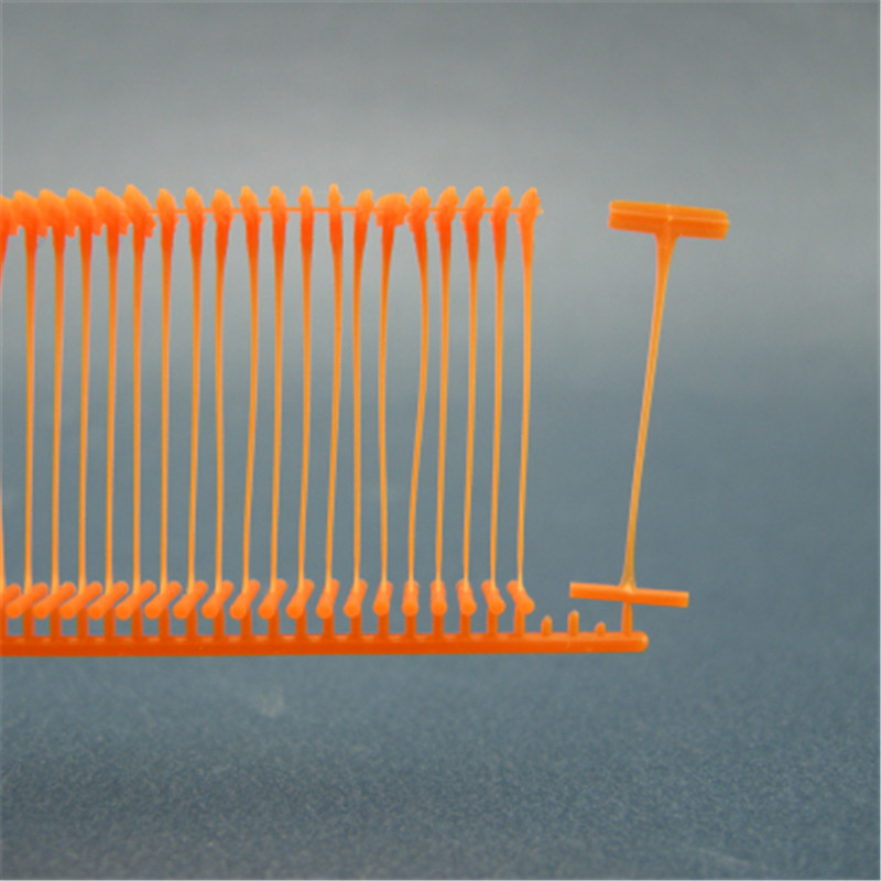 Color en forma de I pegamento aguja PP grueso pegamento aguja 5cm etiqueta pistola pin fijo Calcetines agua de lavado pegamento aguja bala
