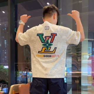 跨境欧美风男装修身纯棉刺绣短袖男T恤男美式短袖恤男圆领上衣男