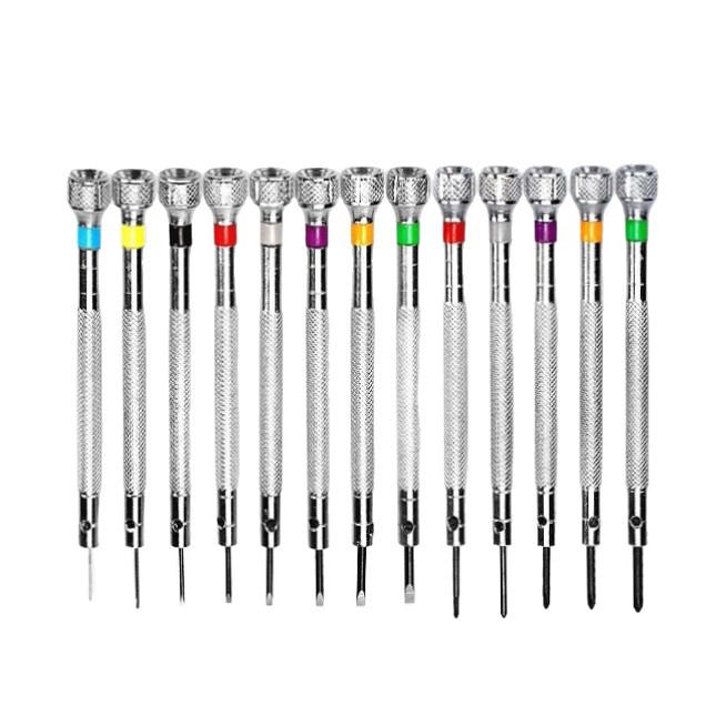 Screwdriver 13-piece screwdriver 21-28-piece screwdriver screwdriver glasses screwdriver hand twist 5
